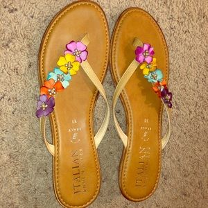 Italian Shoemakers size 11 flip flops